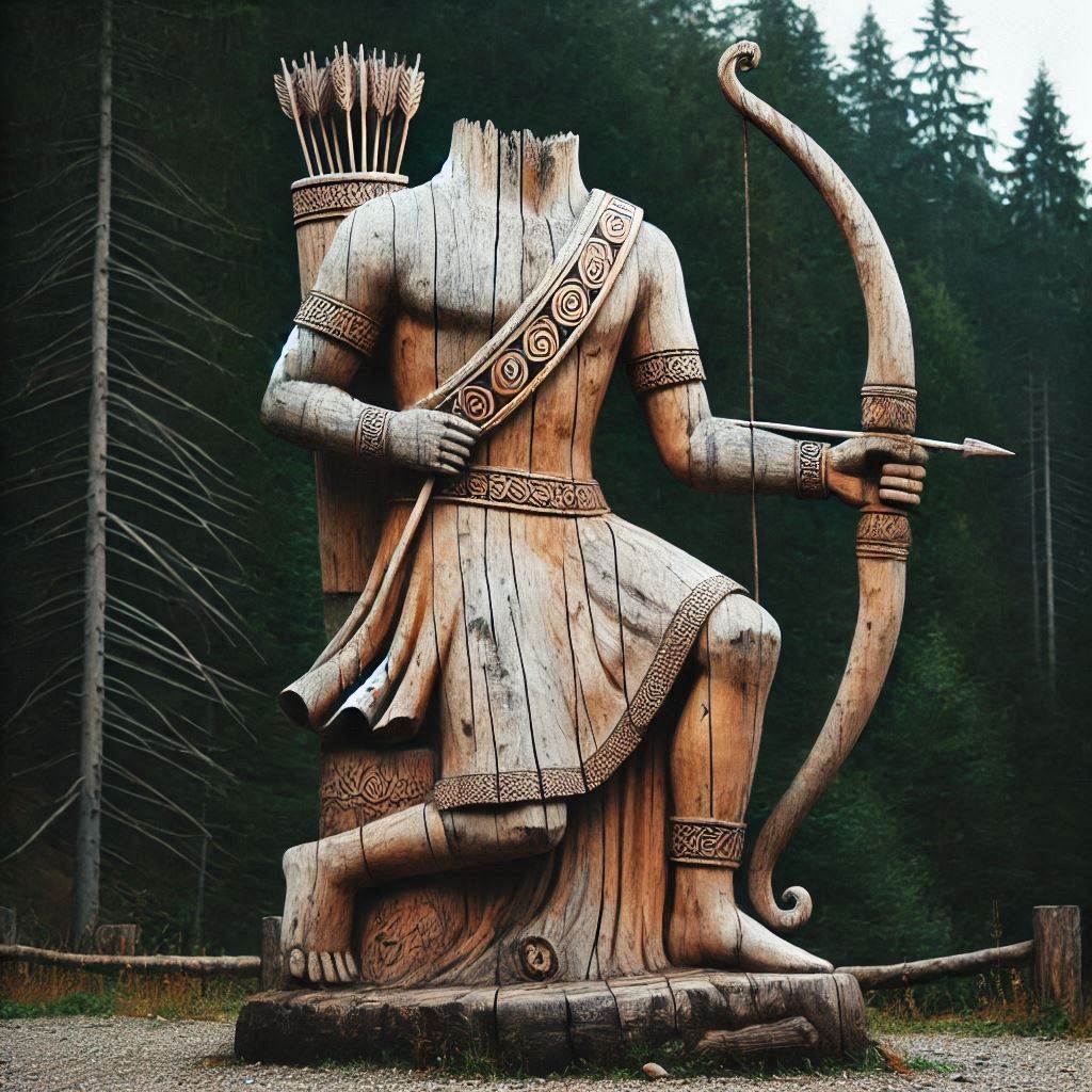 Wooden Statue